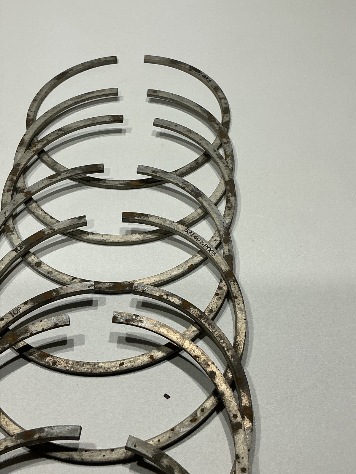 P/N: 40691-A1 .005 Continental Rings Set (NOS) - for entire set of 16