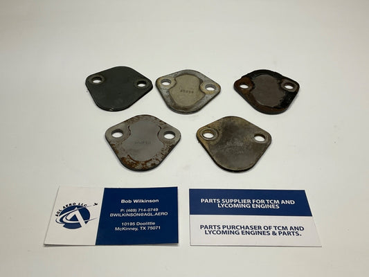 P/N:  65098 Lycoming Fuel Pump Block-off Cover (AR; for one cover)