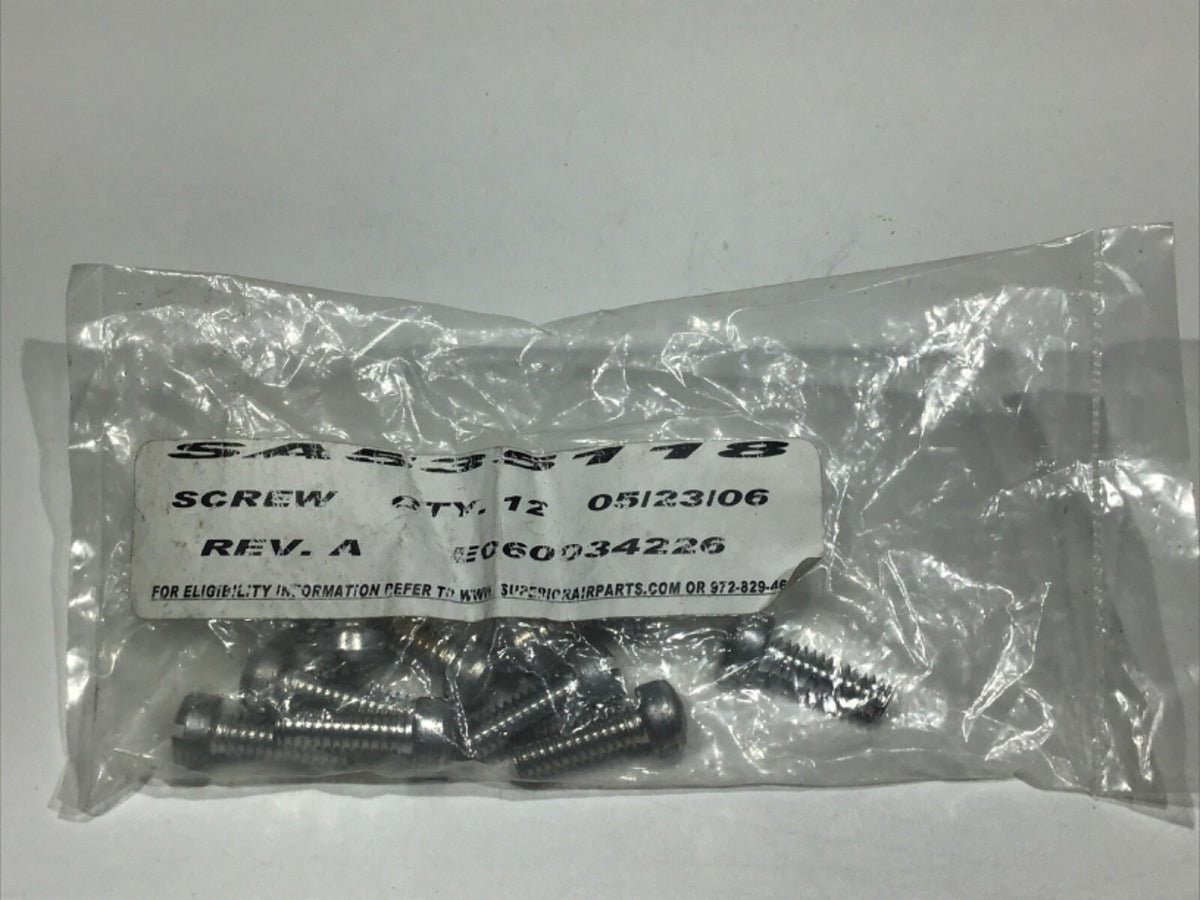 P/N: SA535118 Screw (for package of 12)