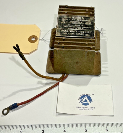 P/N:  X16300B Solid State Voltage Regulator 12V (AR) - for one