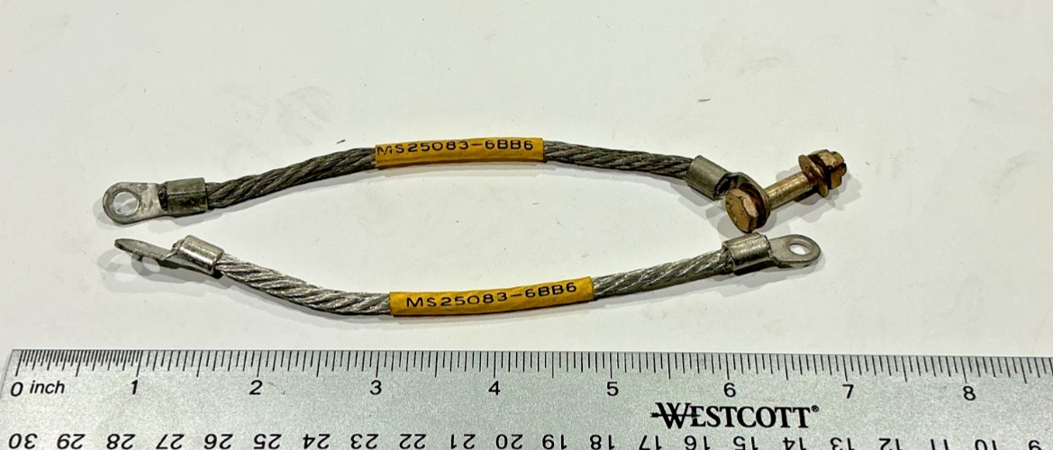 P/N: MS25083-6BB6 Fastener/Ground Strap (AR)