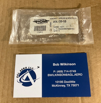 P/N: AN320-10 Nut