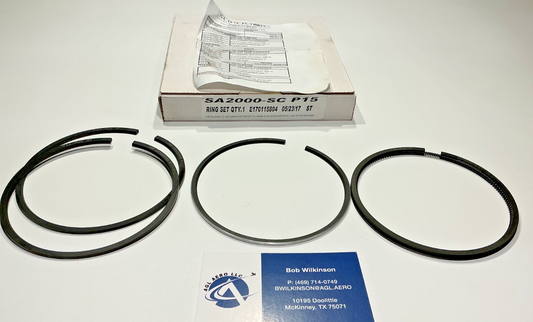 P/N: SA2000-SC P15 Superior Piston Ring Set (NE) - for one set