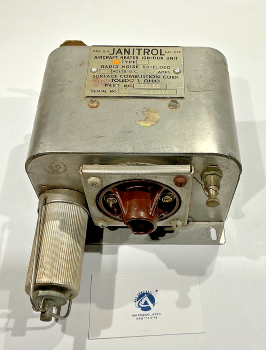 P/N: A55A00 Janitrol Heater Ignition Unit (Parts Only-Core) - for one