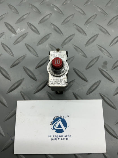 P/N: PSM-10N Klixon PSM 10 Amp Circuit Break (AR)