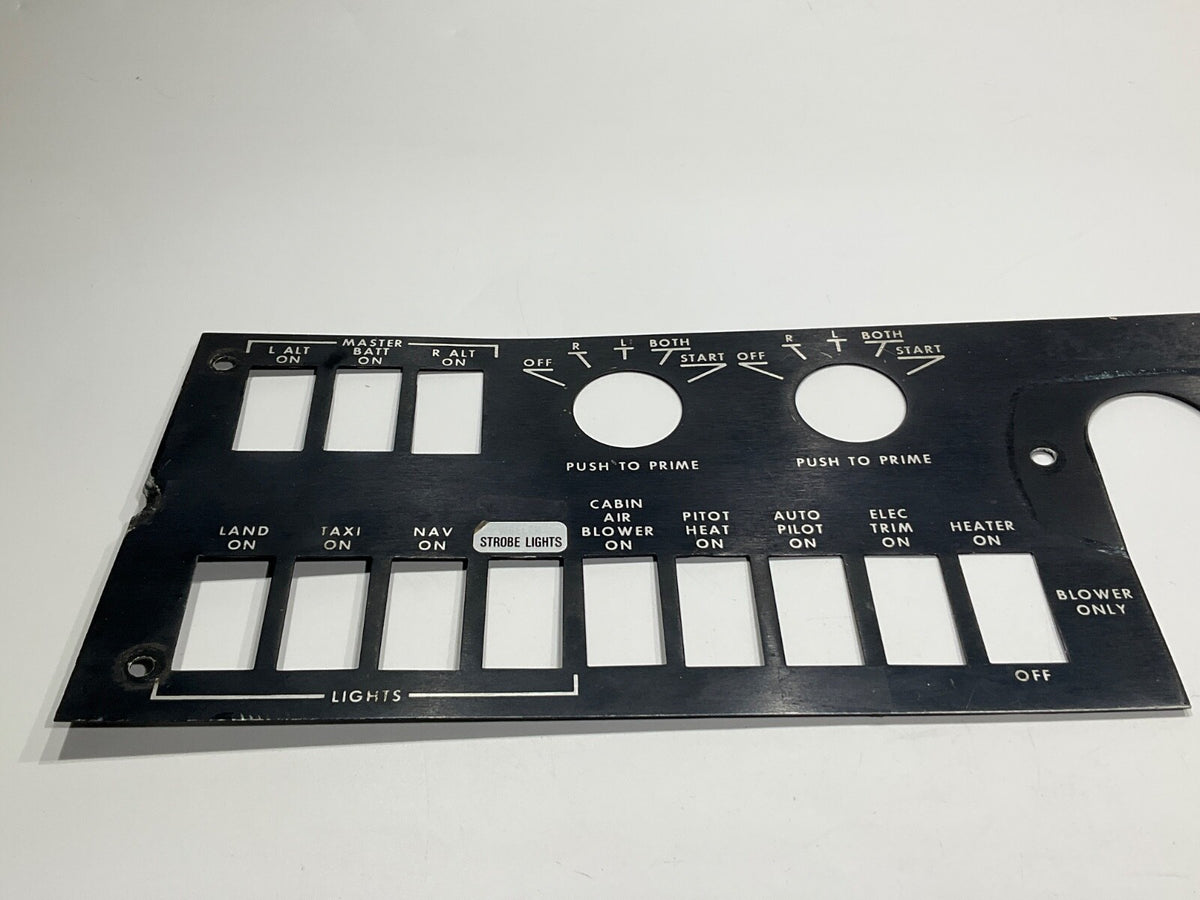 P/N: 105-320012-5 Panel, LH Stock Instruments (AR) - Duchess 76