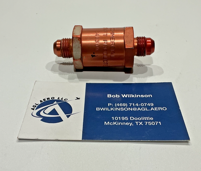 P/N: 340300 / 50-380170-13 Aircraft Check Valve (AR)