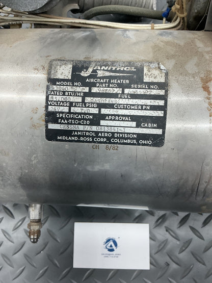 P/N: 96C62 Janitrol B3040 (Core, Parts Only)