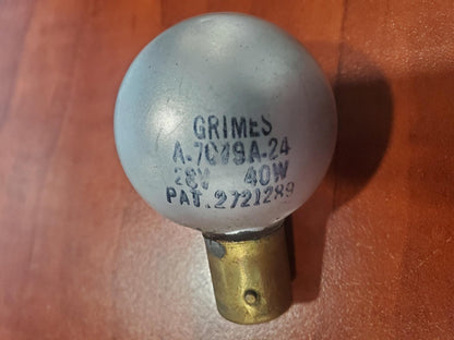 P/N: Grimes A-7079A-24 new aircraft lamp 28V 40W