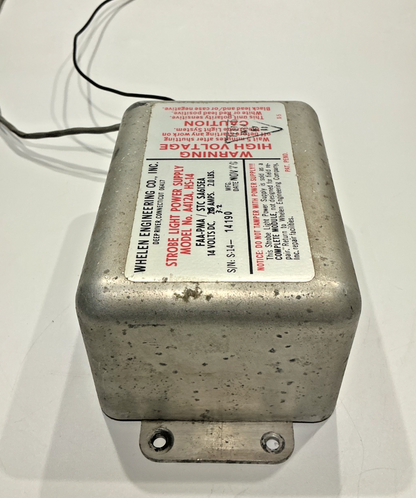 P/N: A412A HS-14 Whelen Strobe Light Power Supply (AR)