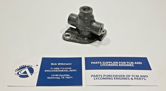 P/N:  76197 Lycoming Fuel Diverter Housing (AR)