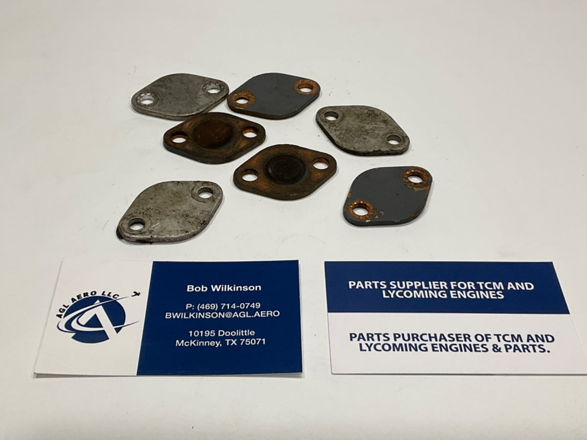 P/N: 72710 Lycoming Valve Rocker Shaft Cover Plate (AR) - (for one)
