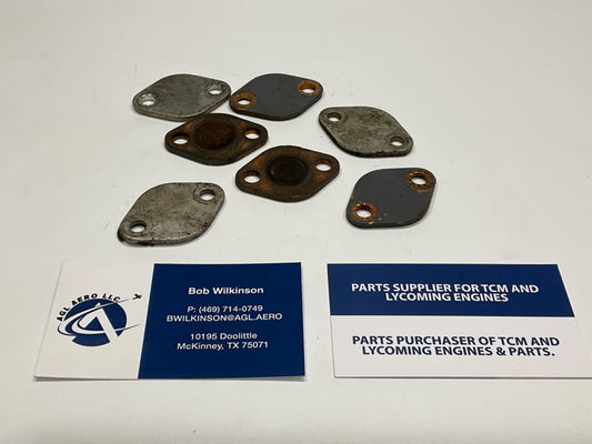 P/N: 72710 Lycoming Valve Rocker Shaft Cover Plate (AR) - (for one)