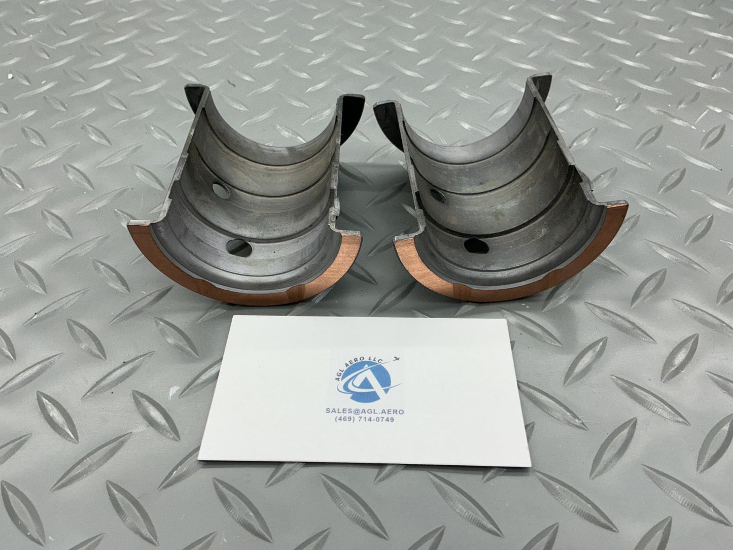 P/N: 627246 Continental Main Bearing Set - Set of 2 (NOS)