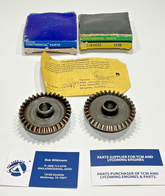 P/N: 534655 TCM Gear Gov. Drive  (IN) (Ref#2) - for one gear