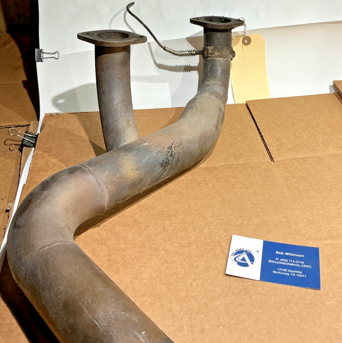 P/N: Rajay Turbo Conversion Exhaust System for Lycoming IO-360 A1B (AR)