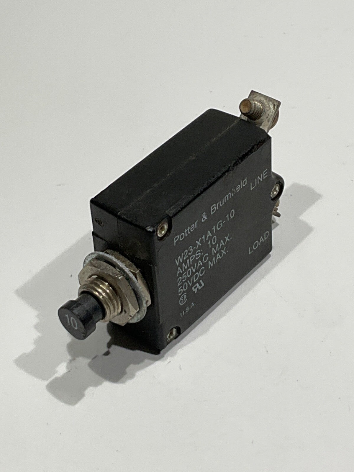 P/N: W23-X1A1G-10 TE Connectivity Circuit Breaker 10Amp (for one)