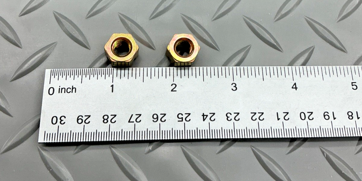 P/N: SL-STD-1420 Slotted hex nut -NOS