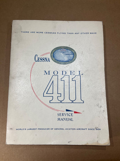 Service Manual Cessna 411; January 1965