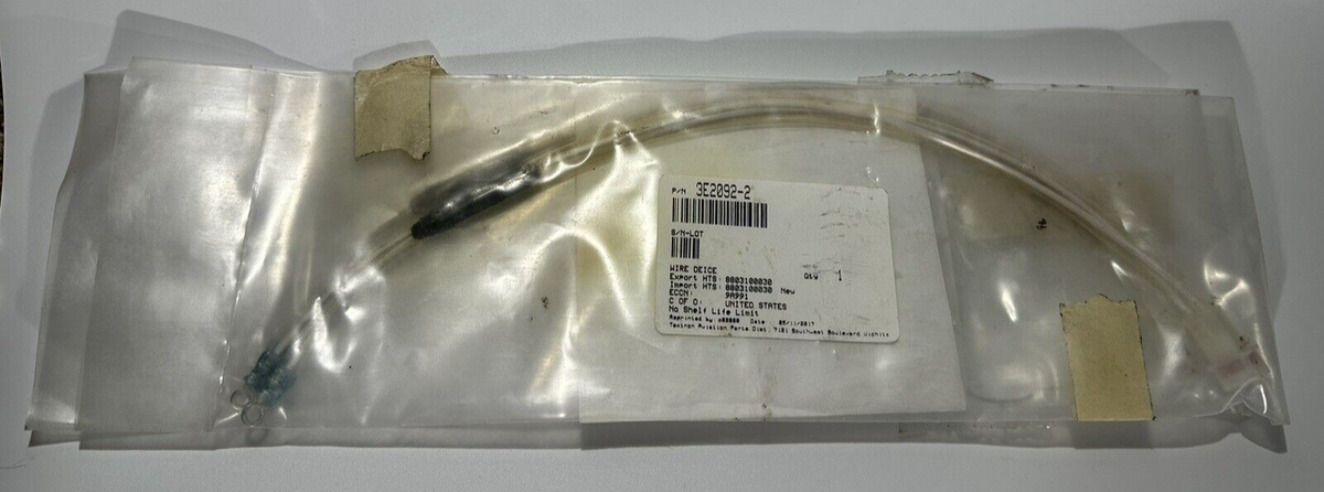 P/N: 3E2092-2 Textron Wire Deice with 8130-3