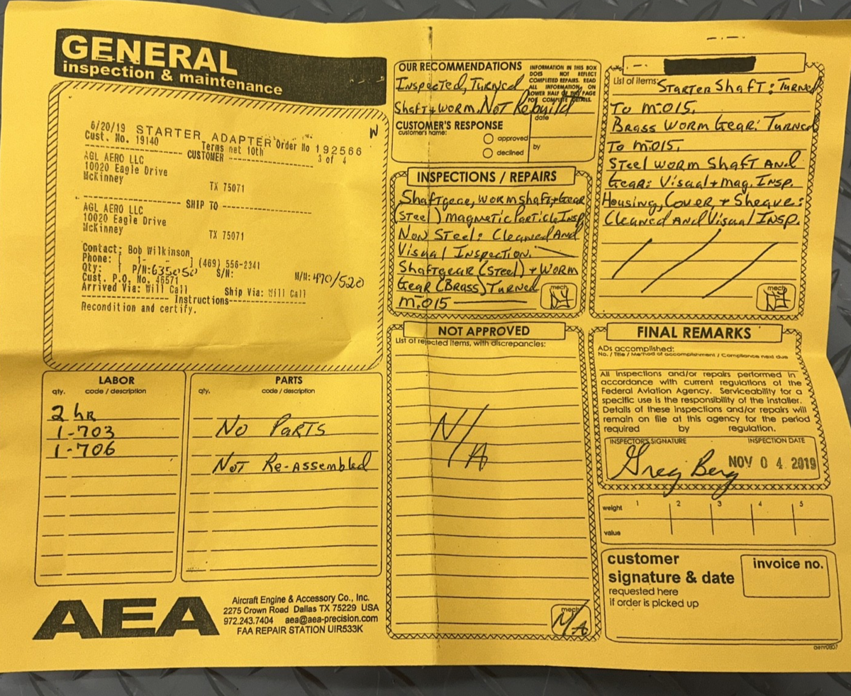 P/N: 539785M015 Starter Clutch (RE)