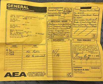 P/N: 539785M015 Starter Clutch (RE)