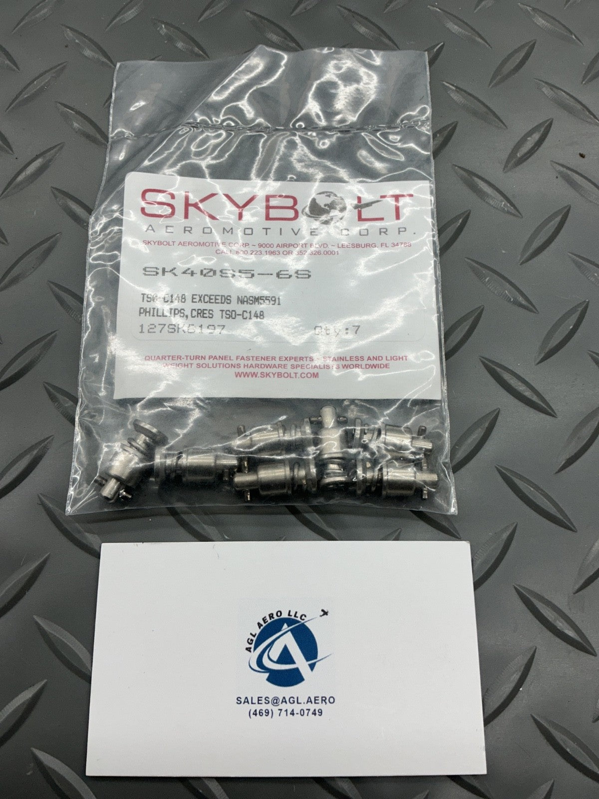 P/N: SK40S5-6S Skybolt Aeromotive Corp Stainless Phillips Head Stud (NE) - For 1