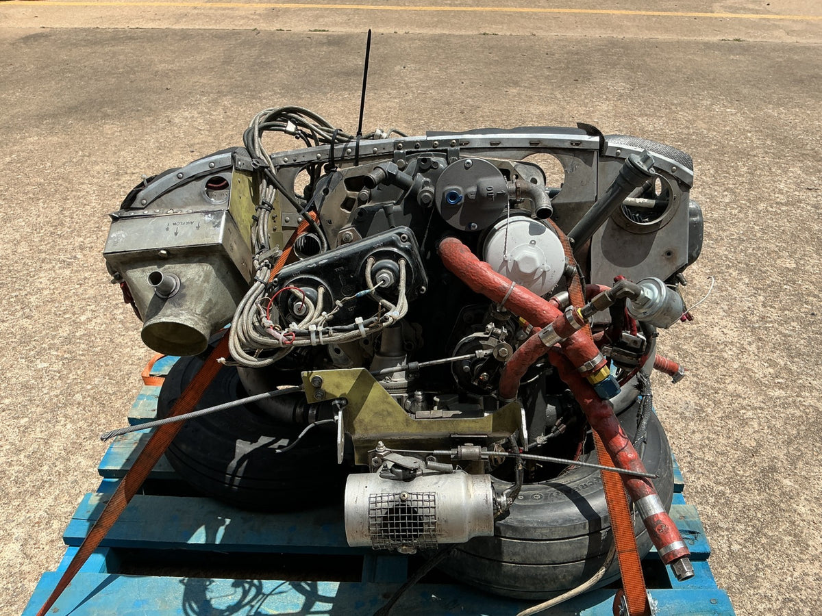 P/N: Lycoming O-360-A1G6D engine S/N L-27029-36A from Beechcraft Duchess - LH