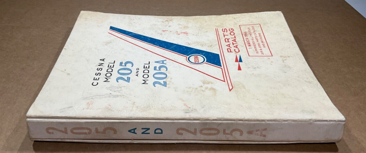 Parts Catalog Cessna 205 & 205A (March 1, 1966)