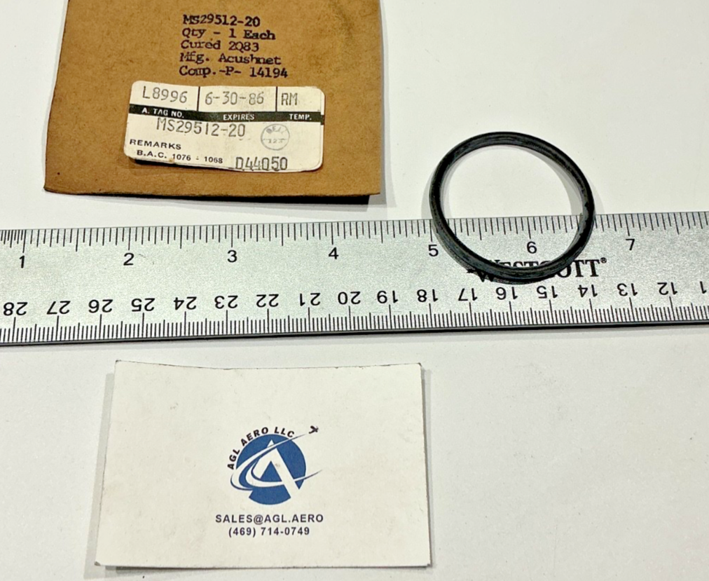 P/N: MS29512-20 O-Ring Seal (NOS)