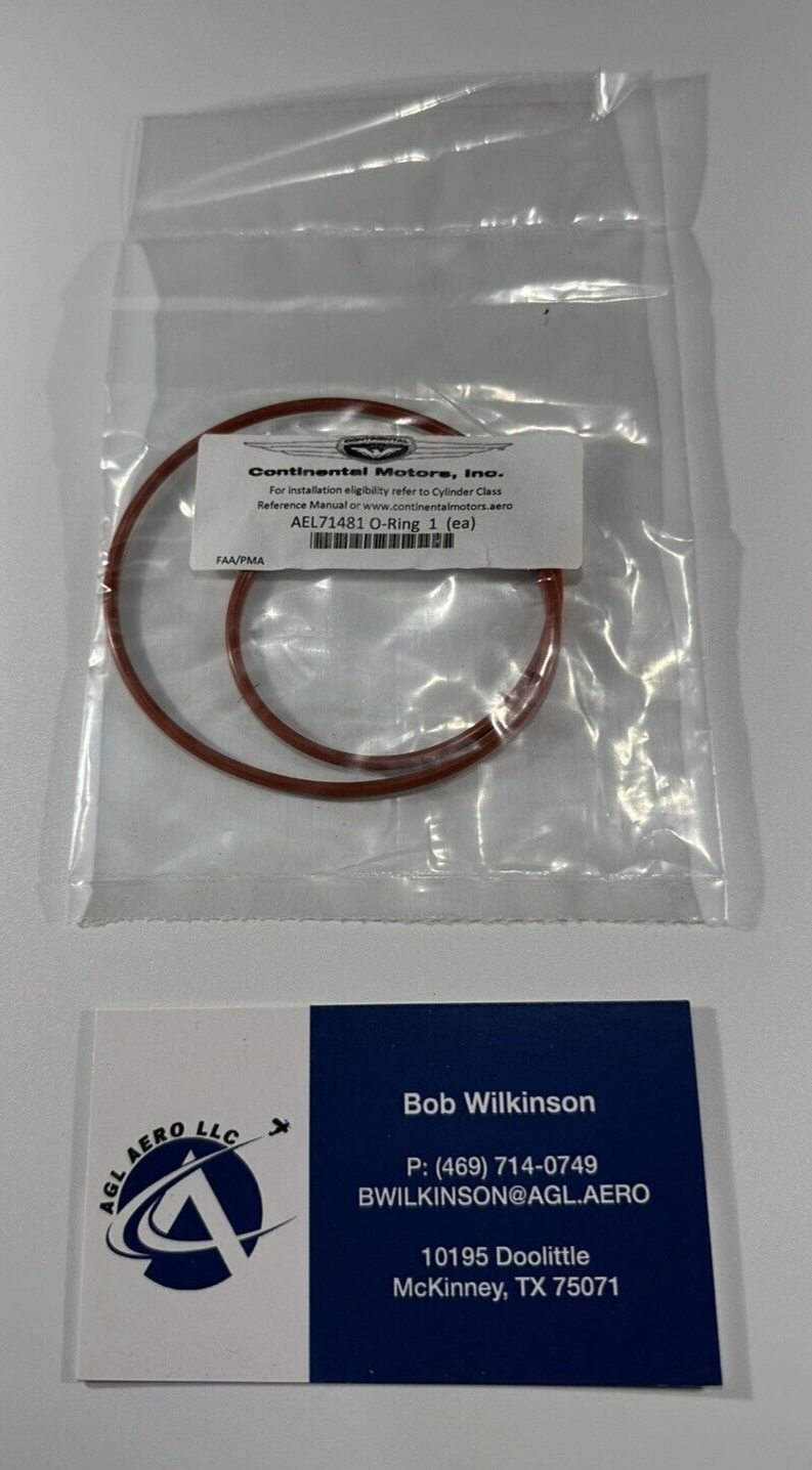 P/N: AEL71481 Continental O-Ring Seal