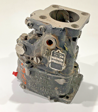 P/N: 10-4438-1 Marvel-Schebler MA-6AA Carburetor for Lycoming Engine (As Is)
