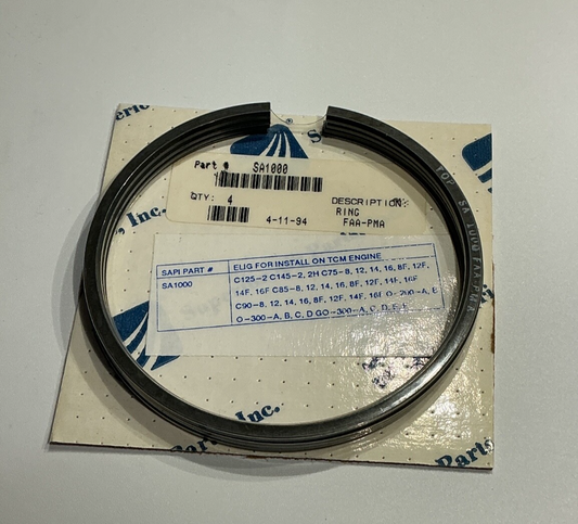 P/N: SA1000-A2 Superior Ring Set for TCM Engine (NE) - for complete set