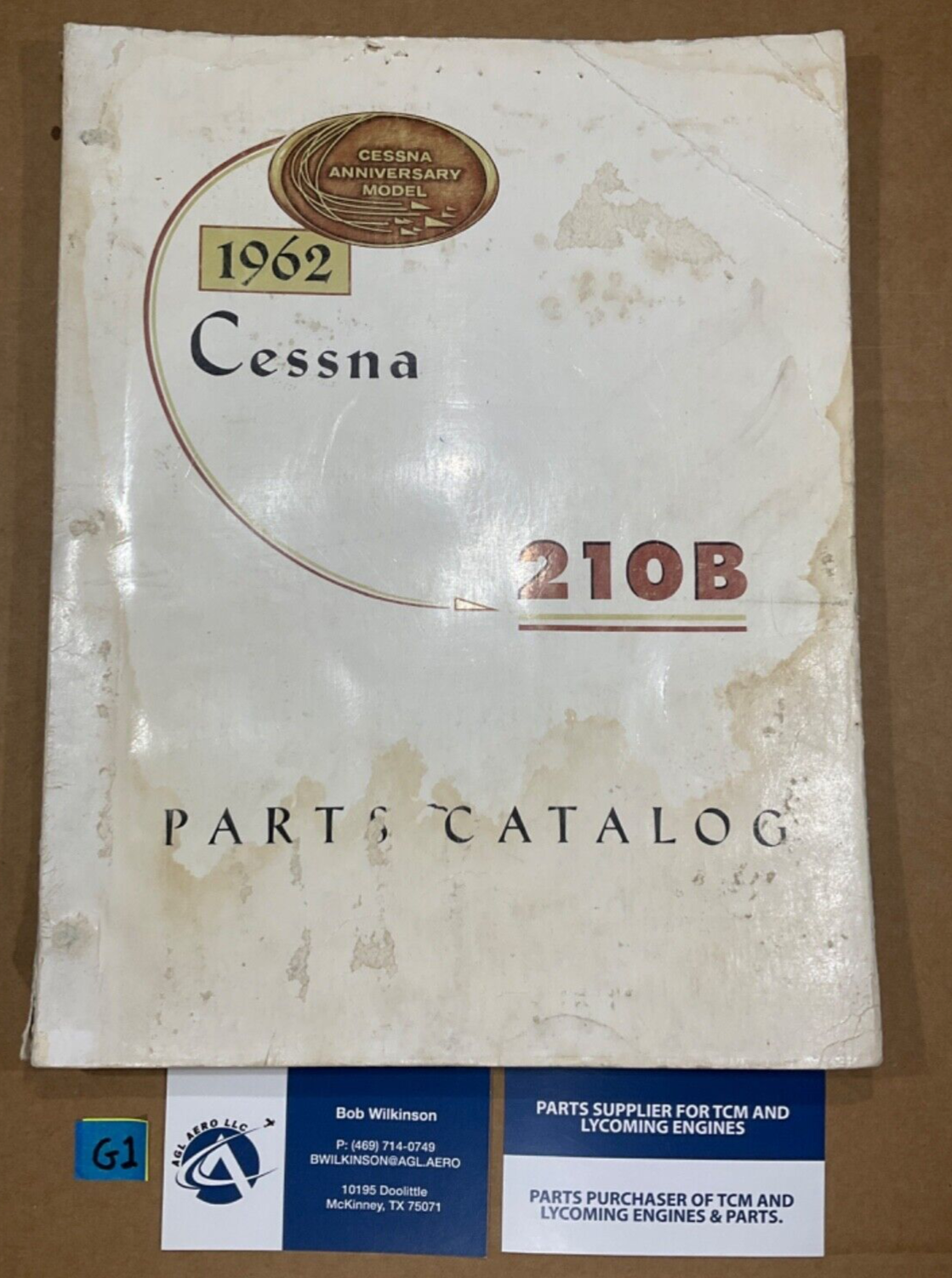 Parts Catalog Cessna Anniversary Model 210B (1962)