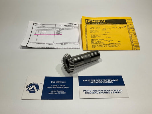 P/N: LW-15140 Lycoming Shaft Gear - Prop Gov Drive (RD)