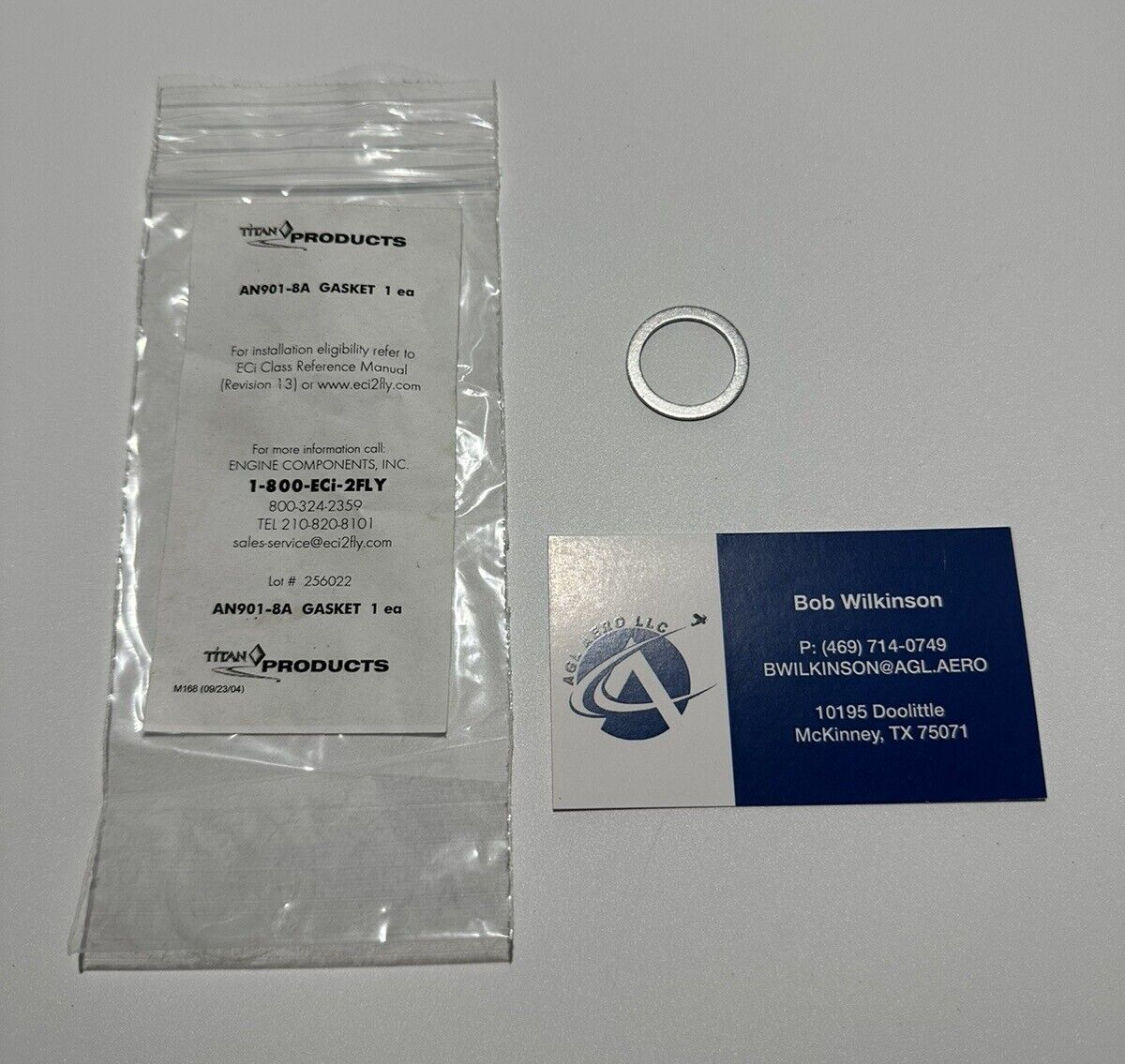 P/N: AN901-8A Aeronautical Standard Washer