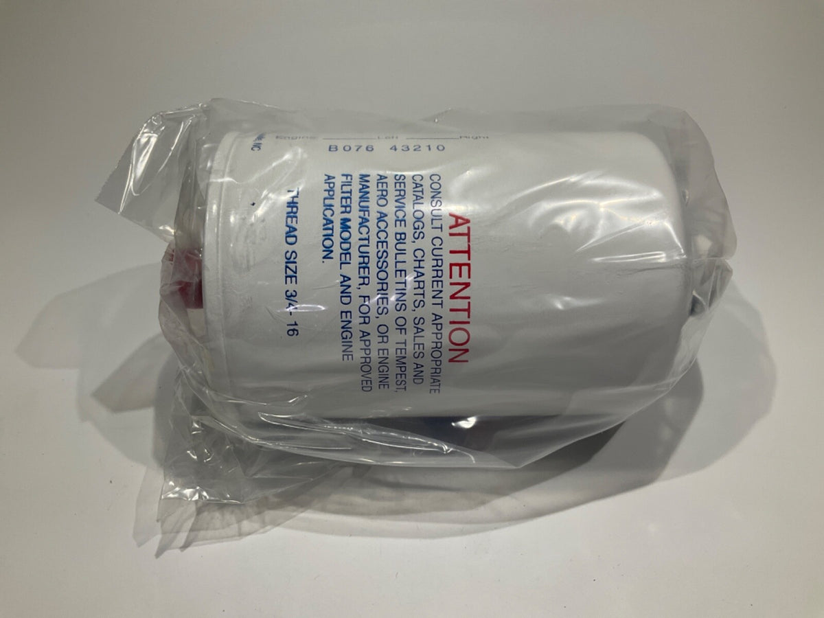 P/N: AA48111 Tempest Aircraft Oil Filter