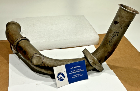P/N:  LW-10483 Lycoming intake pipe - Damaged (AR) - for one