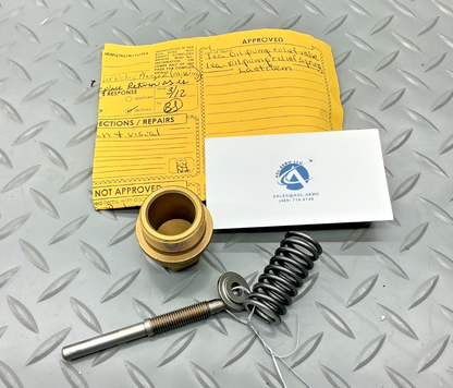 P/N: 642224 Pressure Relief Valve Housing & Spring (RD)