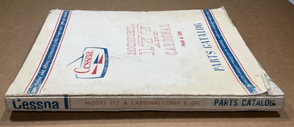 Parts Catalog Cessna Model 177 & Cardinal: 1968 & ON
