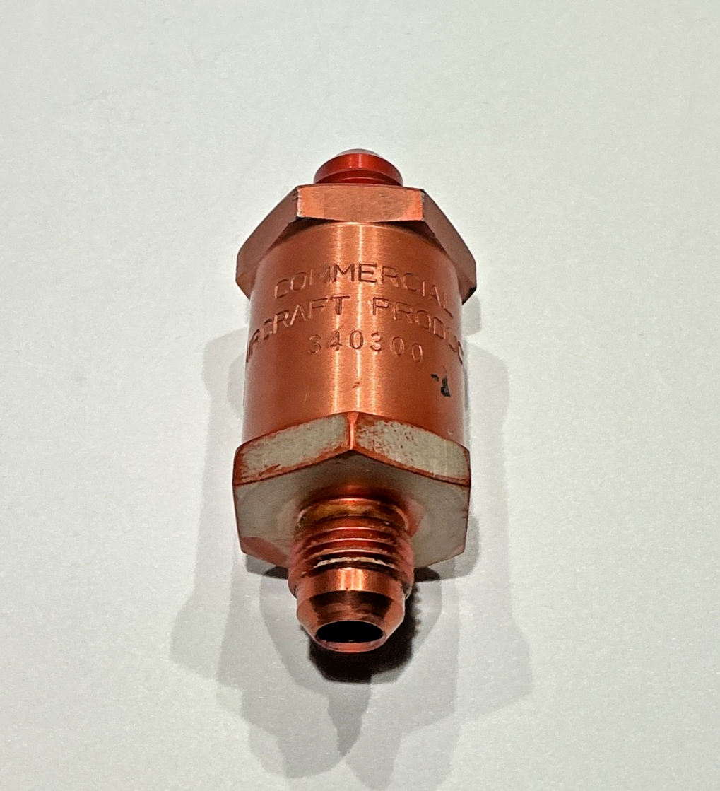 P/N: 340300 / 50-380170-13 Aircraft Check Valve (AR)