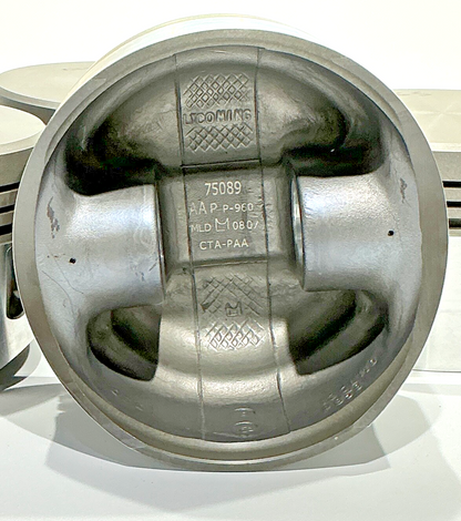 P/N: 75089 Lycoming Pistons set with Rings (NE) - sold as SET