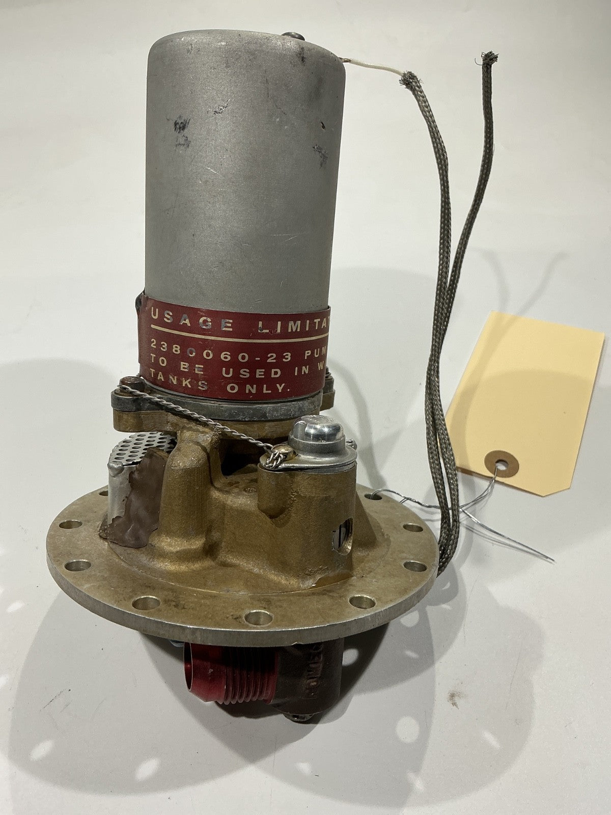 P/N: 2380060-23 LSI Romec Fuel Boost Pump Alt P/N RG12670E