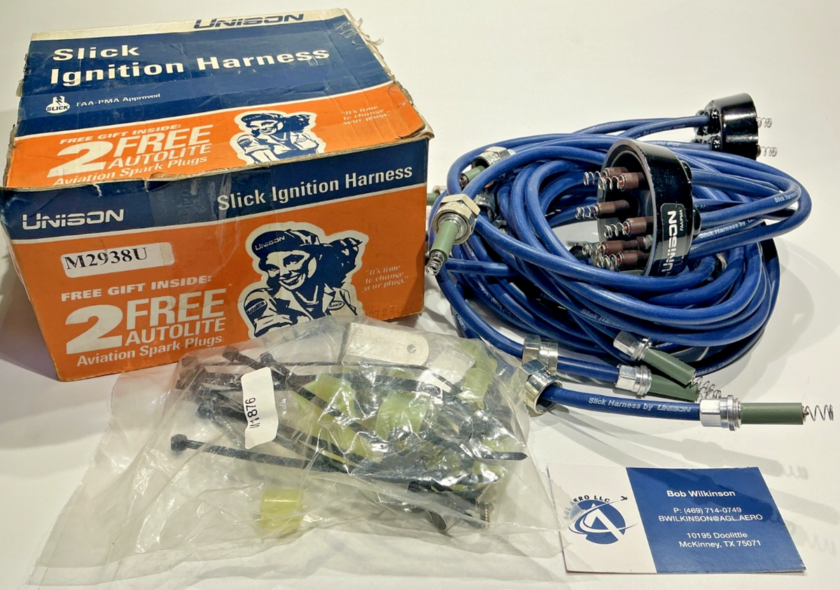 P/N: M2938U Unison Slick Magneto Harness M2936 LH & M2937 RH (NE)
