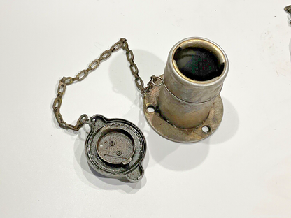 P/N: 538801 TCM Oil Filler Neck 2.75" with cap (AR) - for one neck and cap