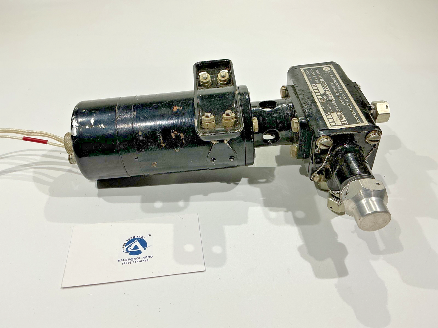 P/N: 9503E/200 T.K.S. Airicraft De-Icing) Metering Pump