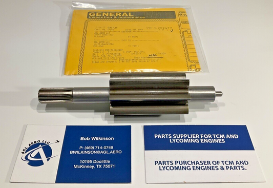 P/N: 629448 TCM Gear - Shaft Assembly Tach (IN) - for one gear