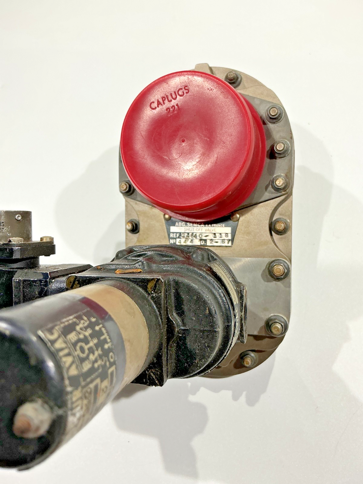 P/N: 14640-118 ABG Semca Shut Off Valve (AR) - for one