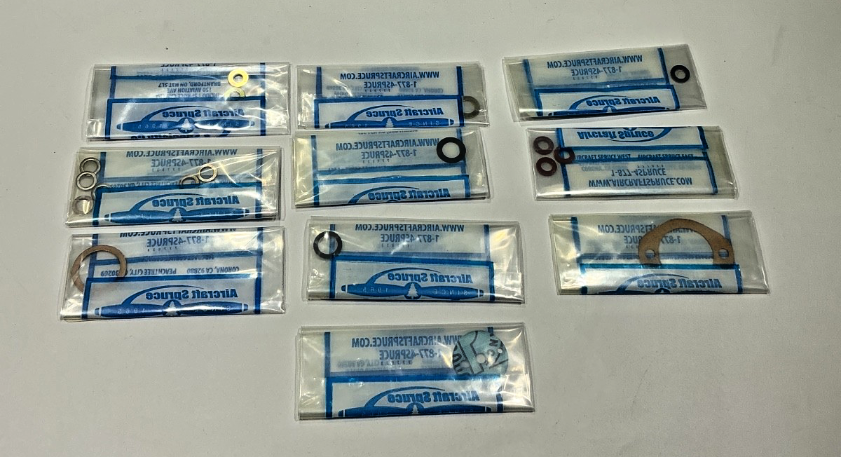 P/N: 07-02200 - Bendix Gasket Ring Set NA-S3A1 (***Missing ONE item see details)