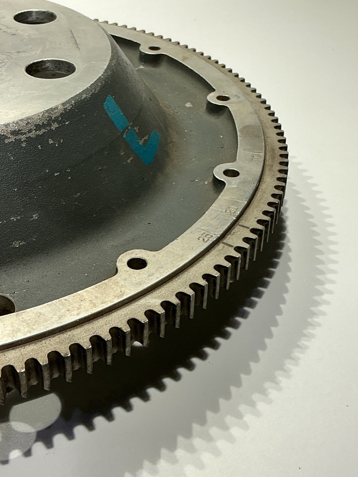 P/N: LW-11519 Lycoming Hub and LW-10551 Ring Gear - Gray Paint (AR)